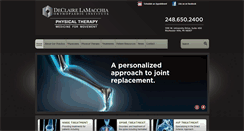Desktop Screenshot of dl-ortho.com